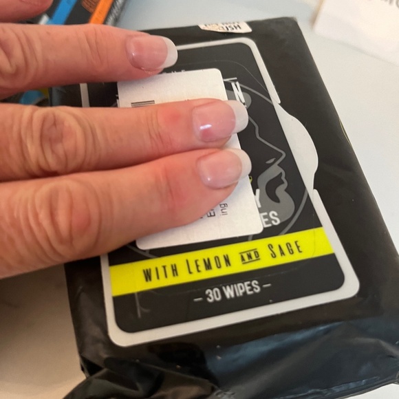 NEW The Nobleman Men’s Deodorant Wipes and Face and Body Wipes 90 total,DAD day! - Picture 2 of 4